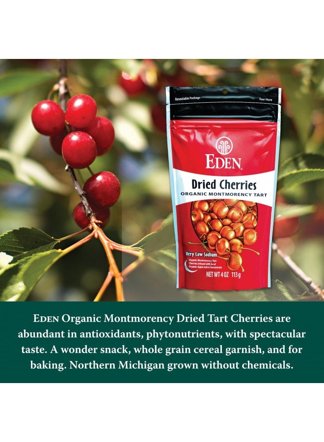 Eden Eden Dried Montmorency Cherries, 4 Oz Bag - Image 5