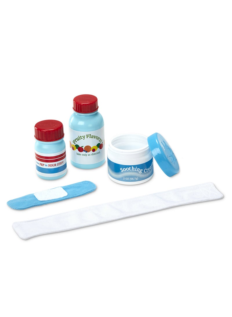 Melissa & Doug Get Well Doctorâ€™s Kit Play Set â€“ 25 Toy Pieces Doctor Role Play Set, Doctor Kit For Toddlers And Kids Ages 3+ - Image 3