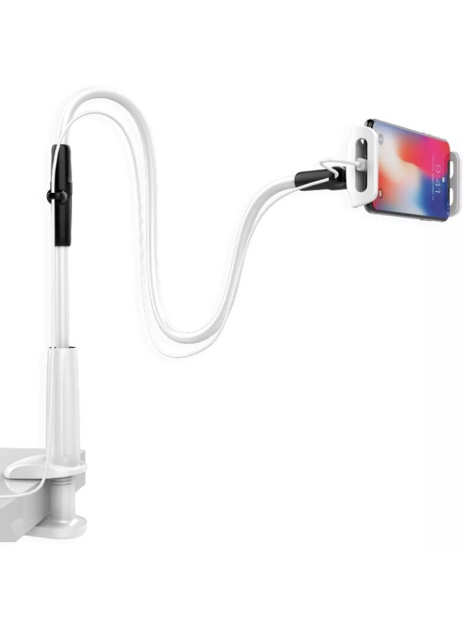 لاميكول حامل الهاتف المحمول LS01، حامل هاتف مرن: حامل هاتف قابل للتعديل متوافق مع أجهزة Switch، وPhone 11 Pro XS Max XR X 8 7 6 6s Plus، وغيرها من الأجهزة التي يتراوح حجمها بين 4.7 و7.9 بوصة. - Image 1