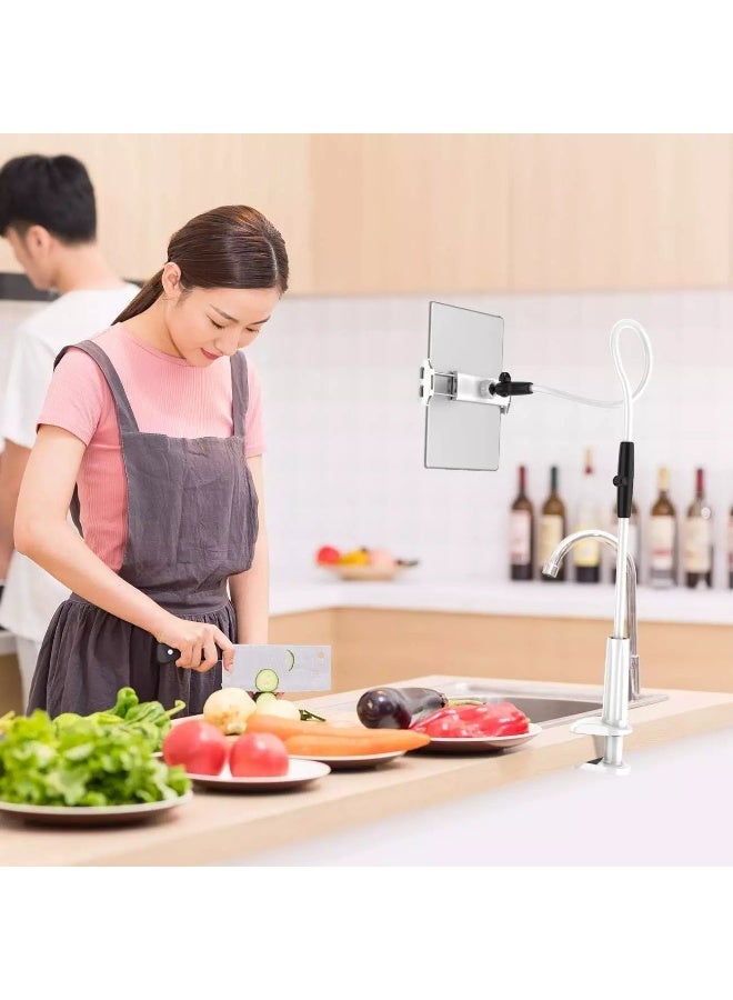 لاميكول حامل الهاتف المحمول LS01، حامل هاتف مرن: حامل هاتف قابل للتعديل متوافق مع أجهزة Switch، وPhone 11 Pro XS Max XR X 8 7 6 6s Plus، وغيرها من الأجهزة التي يتراوح حجمها بين 4.7 و7.9 بوصة. - Image 2