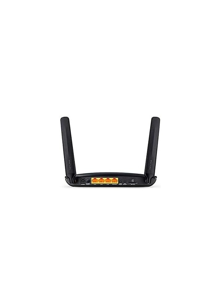 TL-MR6400 Wireless N 4G LTE Router 300 Mbps Black  - Image 2
