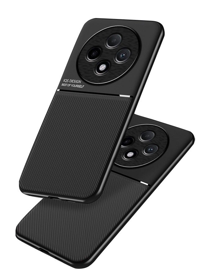 Protective Case Cover For OPPO Reno 12F 5G Black High end Business - Image 1