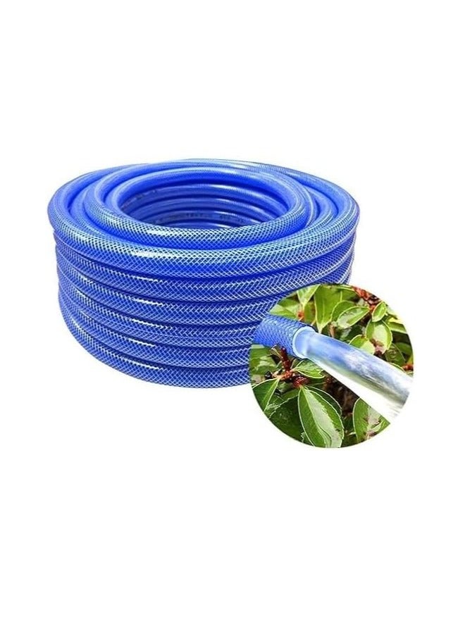 Multipurpose PVC Nylon Braided Water Pipe for Car Washing Gardening & Outdoor Cleaning Durable Leak-Proof Flexible Hose (20 Yards - 1/2 Inch Diameter) - Image 1