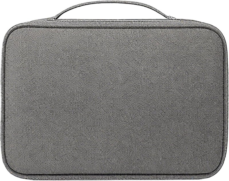Vacation Travel Toiletry Organizer, 4-Compartment Cosmetic Bag, 18.9 X 9.8 In, Waterproof - Image 1