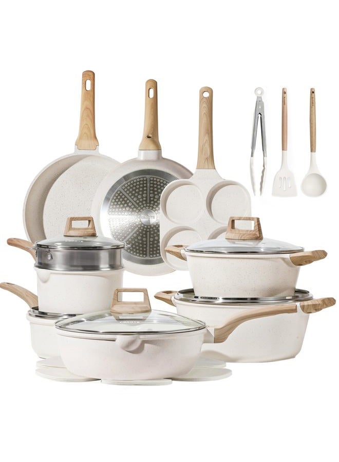 CAROTE 21-Piece Nonstick Cookware Set - Image 1