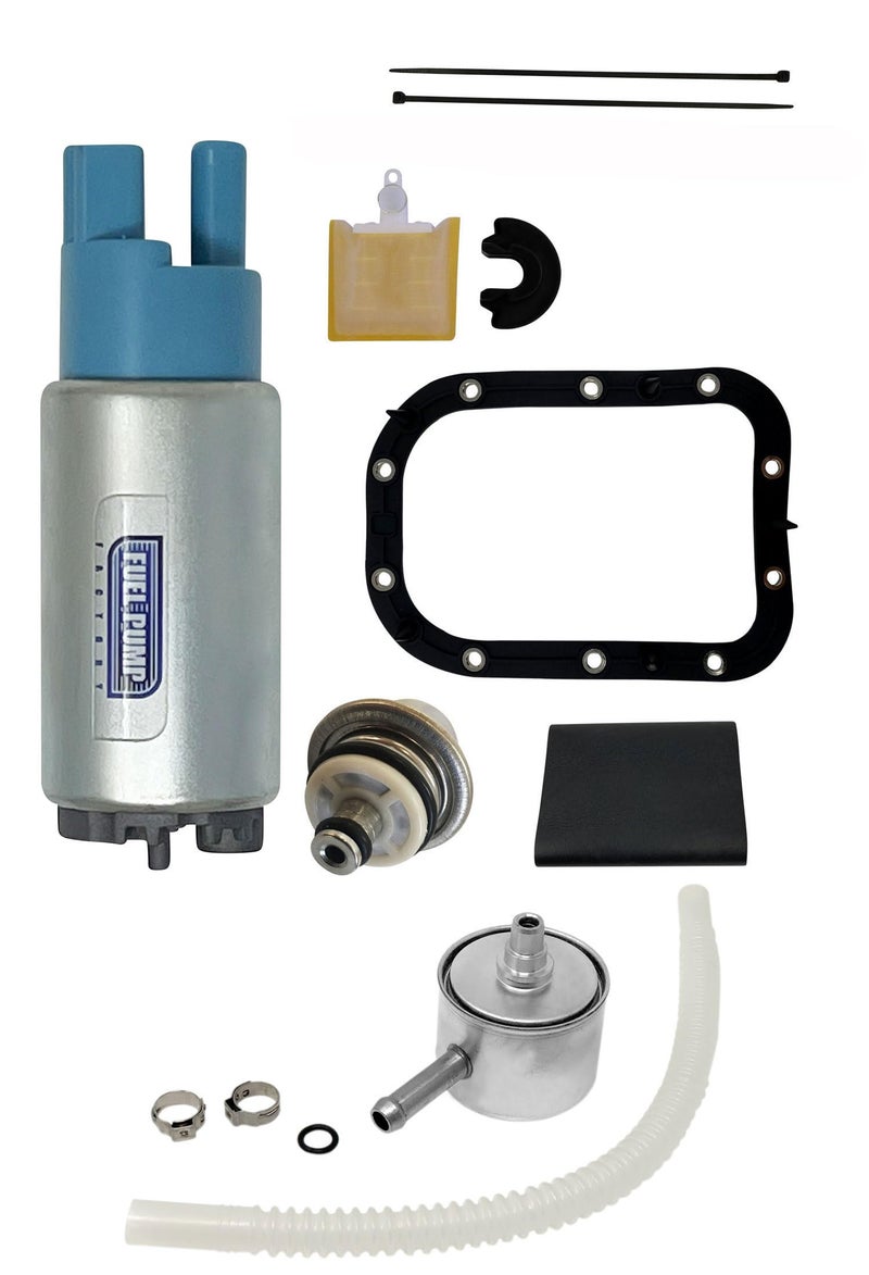 Fuel Pump with Seal Regulator and Fuel Filter for Harley Davidson 0207 Softail Fat Boy Heritage Classic Heritage Springer