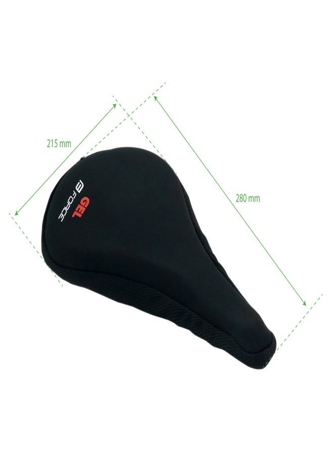فورس FORCE saddle cover GEL 280 x 200 mm not shaped - Image 2