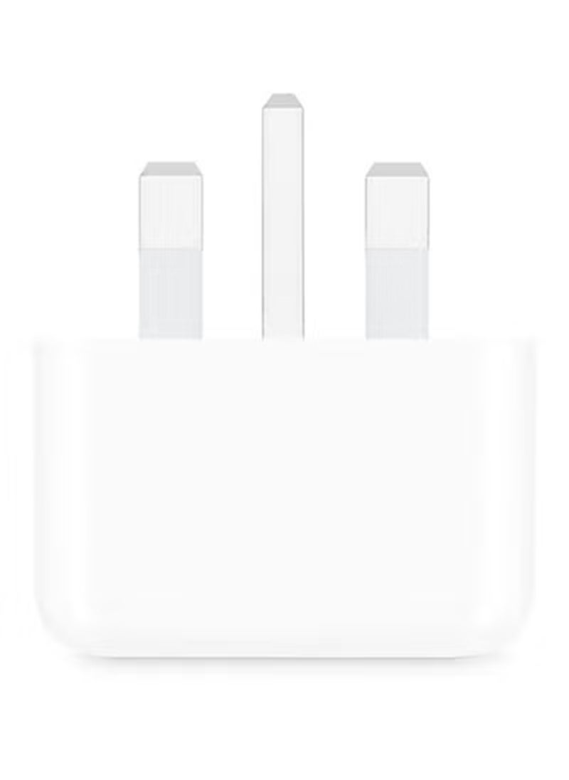 Power Adapter for iPhone, USB-C 20W Fast Charging Adapter with 1.5M Type C to Lightning Fast Charging Cable White