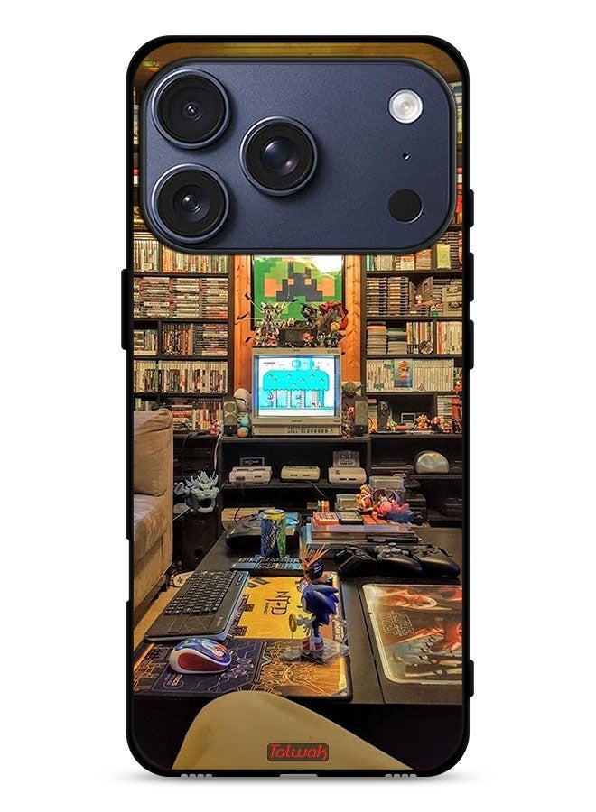 Tolwak Apple iPhone 17 Pro Protective Case Cover Gamer Zone - Image 1