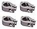 Jiayouy Jiayouy Chrome Gibraltar SC-ML78 Memory Lock 7/8 Inch Diameter 4 Pack - Image 2