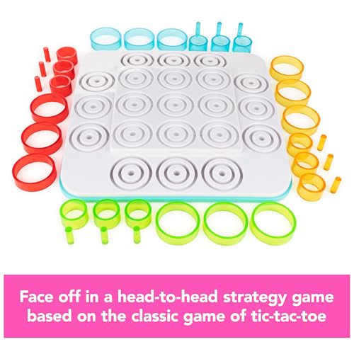 marbles Spin Master Games, Otrio Strategy-Based Board Game, Classic Game, Advanced Tic Tac Toe STEM Activity, 2 Players, for Ages 8 & Up - Image 3