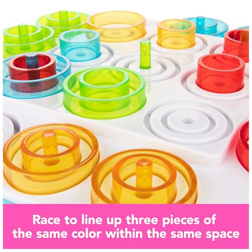 marbles Spin Master Games, Otrio Strategy-Based Board Game, Classic Game, Advanced Tic Tac Toe STEM Activity, 2 Players, for Ages 8 & Up - Image 4