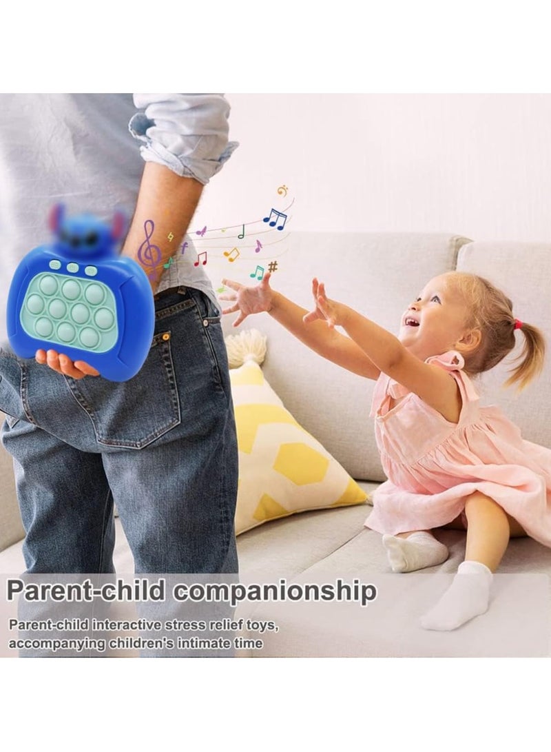 ألعاب الضغط السريع من سيميرون، ألعاب الضغط الفقاعية المضيئة، لعبة تفرقع الأنماط المضادة للقلق والتوحد، لعبة حسية للأطفال والكبار، لعبة تخفيف الضغط... - Image 2