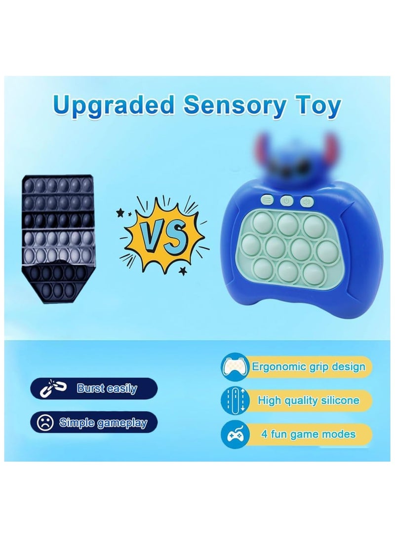 ألعاب الضغط السريع من سيميرون، ألعاب الضغط الفقاعية المضيئة، لعبة تفرقع الأنماط المضادة للقلق والتوحد، لعبة حسية للأطفال والكبار، لعبة تخفيف الضغط... - Image 4