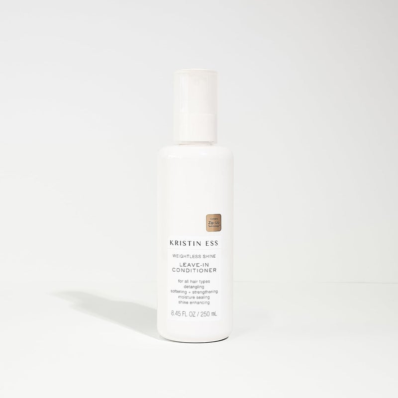Kristin Ess Hair Hydrating Salon Leave In Conditioner Spray for Strength + Shine - Lightweight Anti Frizz Detangler for Women - Sulfate Free + Color Safe - Castor Oil Moisture Bond Repair Spray - Image 3