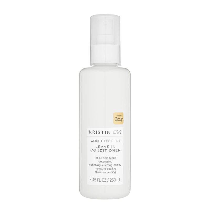Kristin Ess Hair Hydrating Salon Leave In Conditioner Spray for Strength + Shine - Lightweight Anti Frizz Detangler for Women - Sulfate Free + Color Safe - Castor Oil Moisture Bond Repair Spray - Image 1