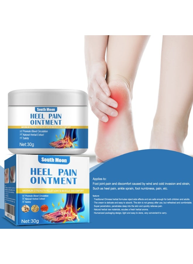 ساوث مون كريم آلام الكعب، كريم آلام الأصابع والكعب وروابط العظام، مرهم تدليك آلام الأوتار والغمد المفصلي. - Image 2