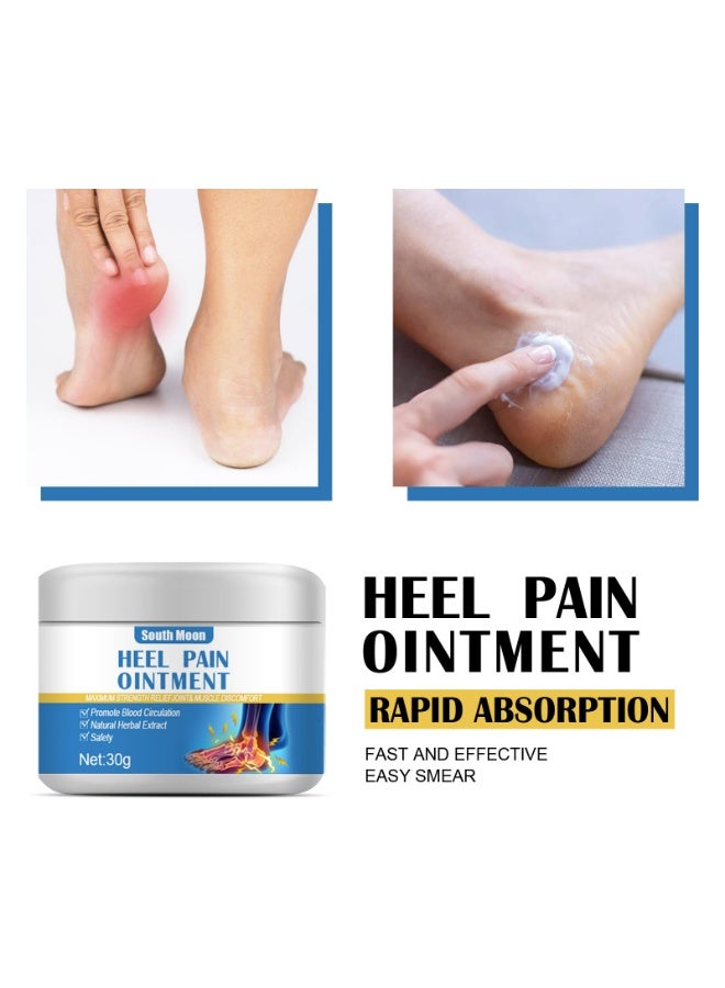 ساوث مون كريم آلام الكعب، كريم آلام الأصابع والكعب وروابط العظام، مرهم تدليك آلام الأوتار والغمد المفصلي. - Image 4