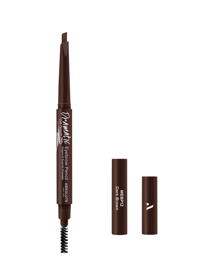 Absolute New York Perfect Eyebrow Pencil: Dark Brown (Soft Formula) - Image 1