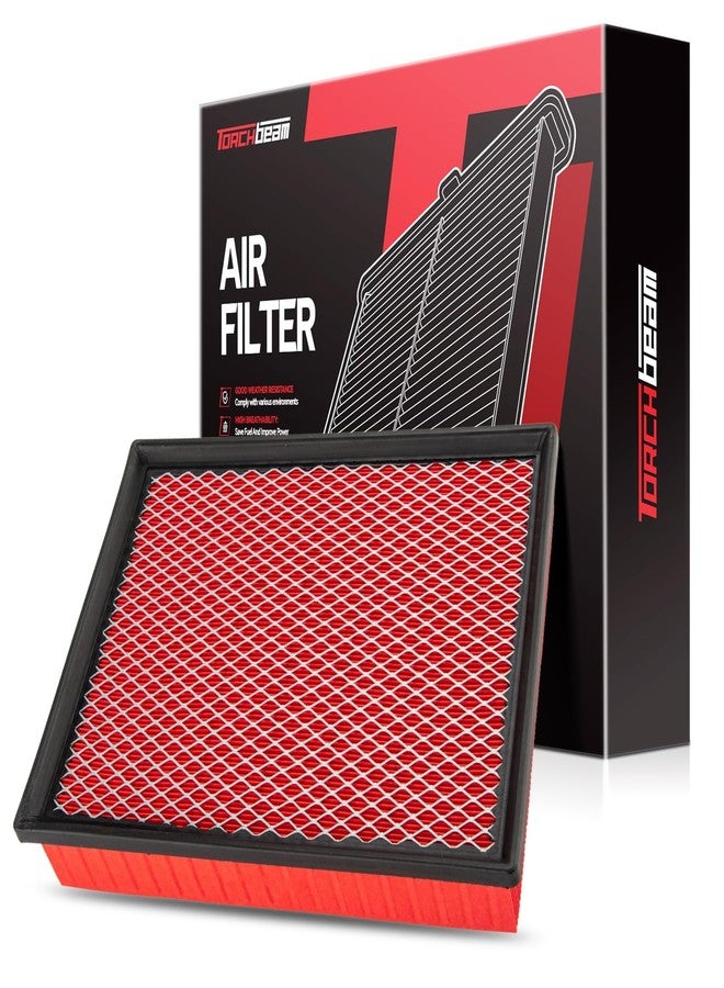 Torchbeam Engine Air Filter, CA8755A Air Filter Fits Sierra Silverado 1999-2019, Suburban/Tahoe/Yukon 2000-2020, Escalade 2002-2020, Avlanche 2002-2013 - Image 1
