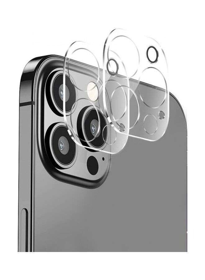 2-Pack Camera Lens Protector Glass For iPhone 13 Pro clear - Image 5