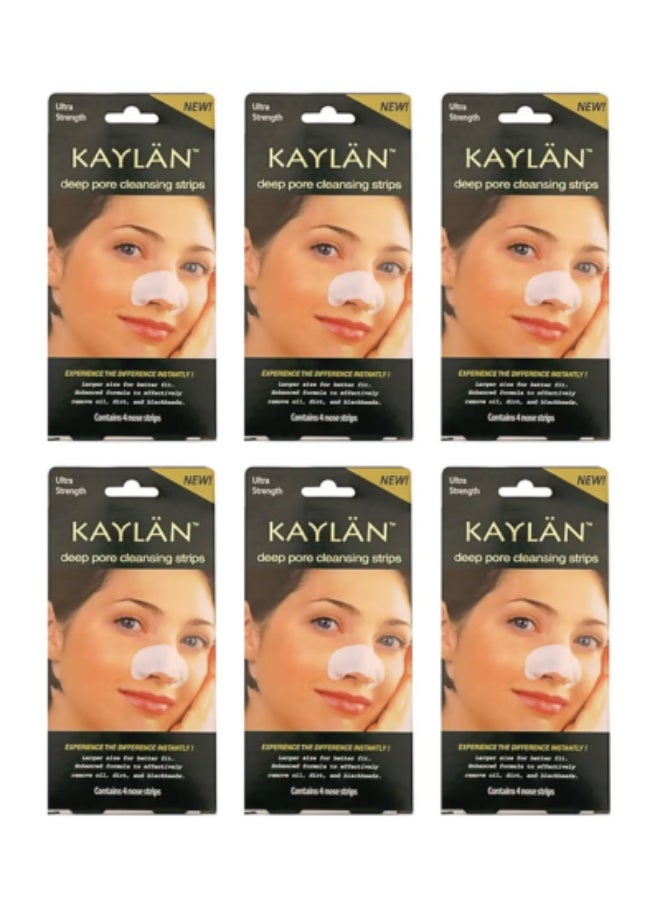 KAYLAN Nose cleaning strip set - each pack contains 4 pieces X6 - Image 1