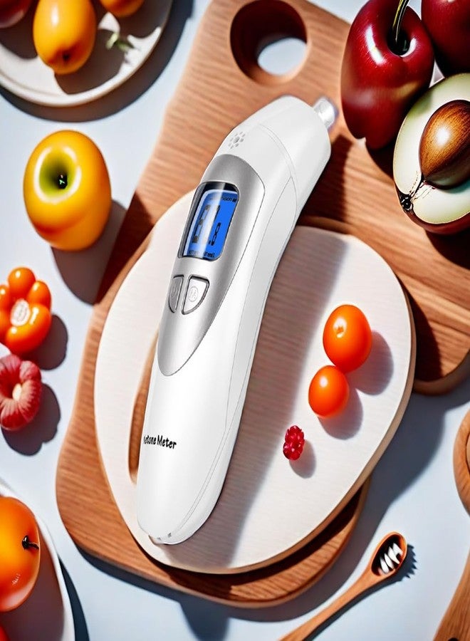 coolker Keto Breath Meter for Ketosis Tracking - Digital Ketones Test Analyzer with 10 Mouthpieces - Image 1