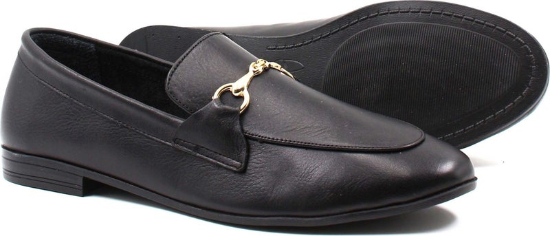 Fast Step Leather Women's Ballerina Shoes 419ZAE-15  - Image 3