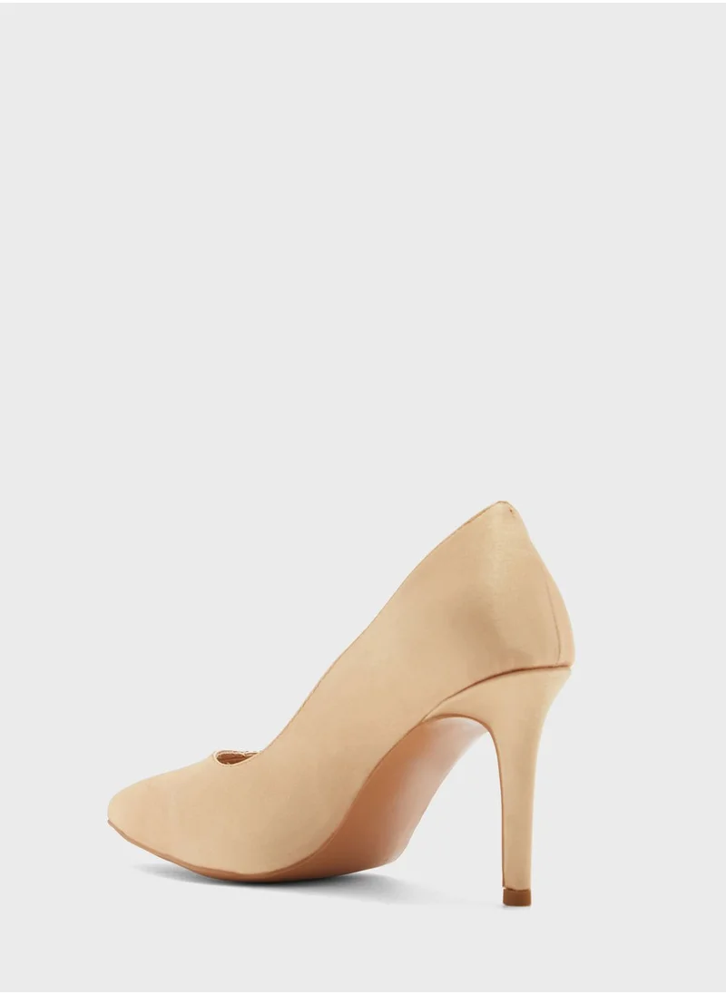 Khizana Diamante Colour Block Pointed Pump
