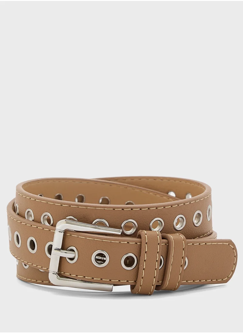 Ginger Ladies Studded Belt