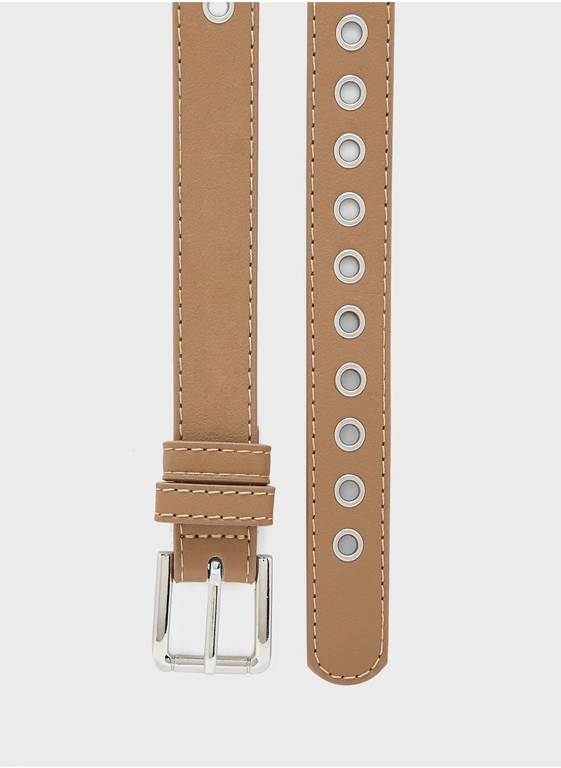 Ginger Ladies Studded Belt