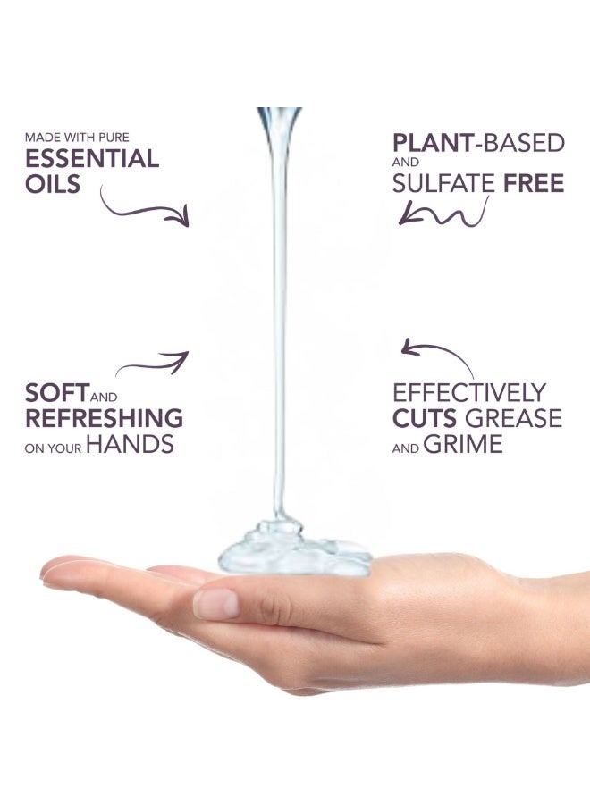 BioNatura صابون الأطباق العضوي 5 لترات - برائحة اللافندر | مصنوع من زيت الزيتون وزيت جوز الهند | سائل غسيل الأطباق طبيعي وفعال - Image 3