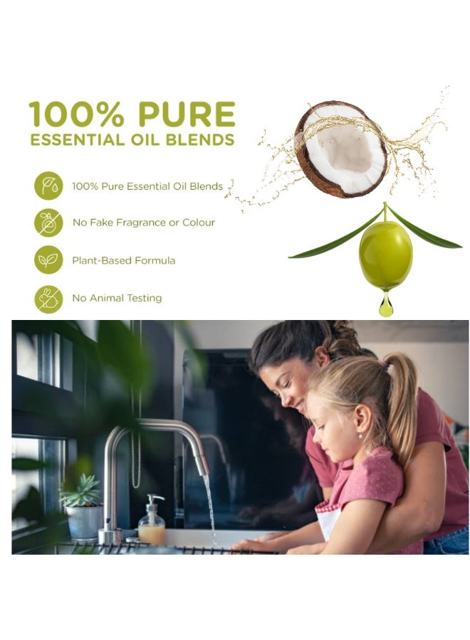 BioNatura صابون الأطباق العضوي 5 لترات - برائحة اللافندر | مصنوع من زيت الزيتون وزيت جوز الهند | سائل غسيل الأطباق طبيعي وفعال - Image 2