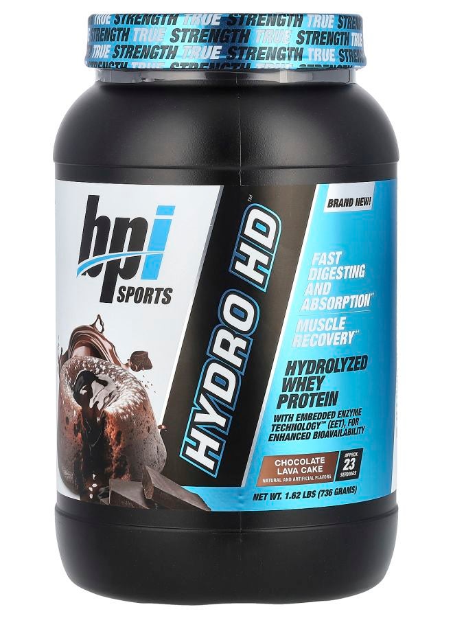 BPI SPORTS Hydro HD™ Hydrolyzed Whey Protein Chocolate Lava Cake 1.62 lbs (736 g)