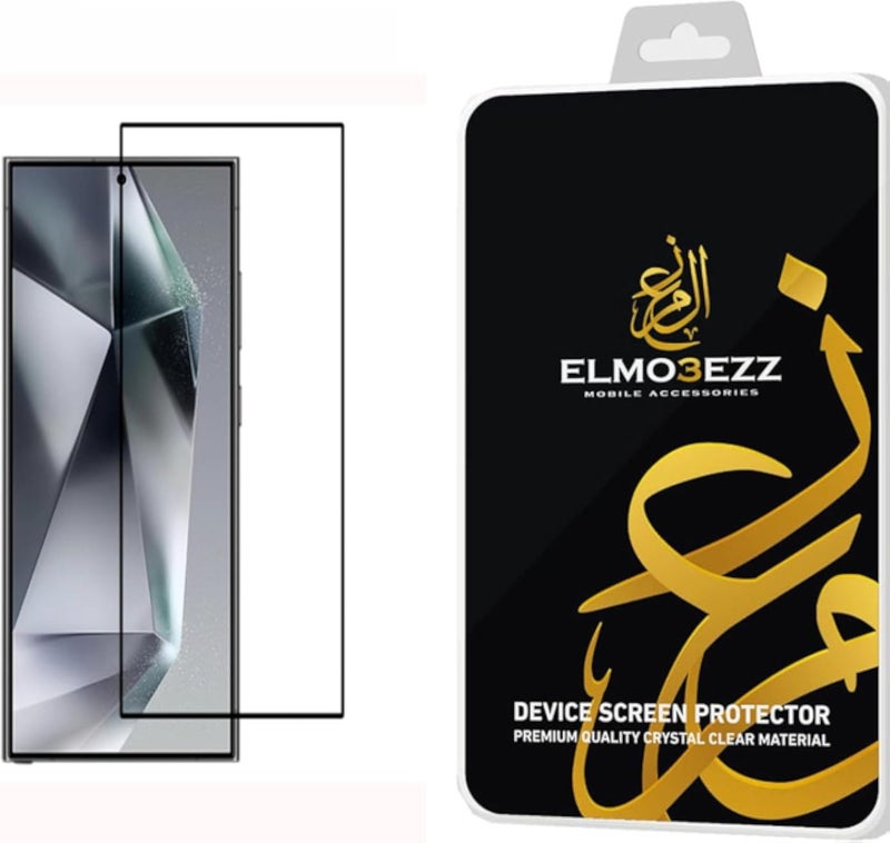 واقي شاشة متوافق مع هاتف Magic6 Pro، مصنوع من الزجاج المقوى [فتح ببصمة الإصبع] [مقاوم للخدش] [صلابة 9H] [عالي الدقة] واقي عدسة الكاميرا لهاتف Magic6 Pro - تغطية كاملة مُحسّنة