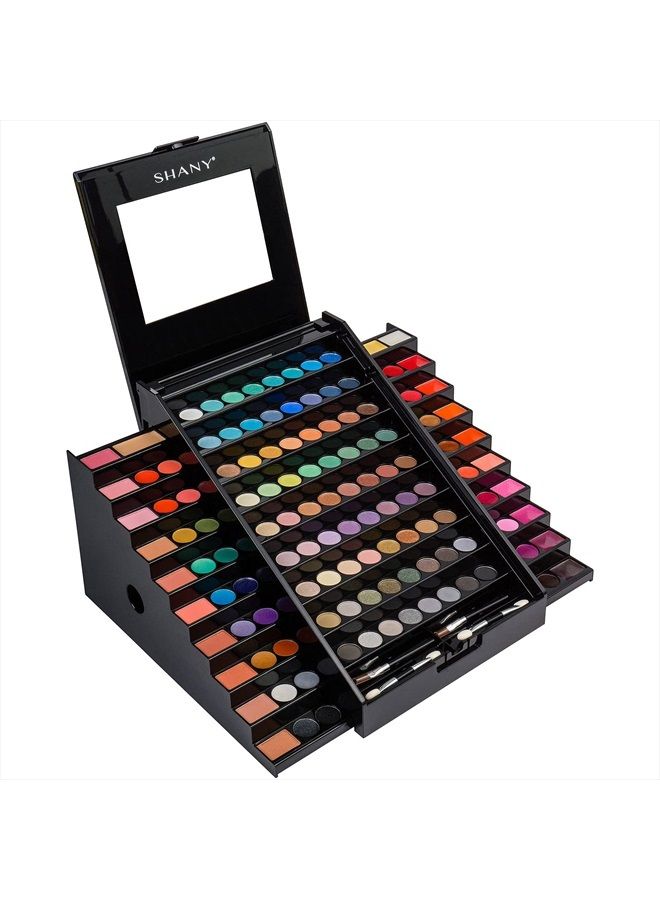 Shany Elevated Essentials Makeup Set - All-in-One Makeup Kit with 72 Eyeshadows, 28 Lip Colors, 18 Gel Eyeliners, 10 Blushes, 1 Eye Primer, and 1 Cream Concealer - Image 5