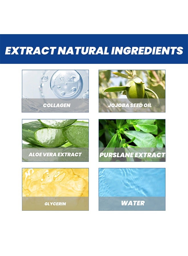 EELHOE Body Neckup Collagen Whitening Cream, Tightening And Lifting Loose Skin, Reduce Wrinkles, Skin Brightening, Reduce MelaninPrecipitation, Boosts CollagenProduction, Skin Tightening, 20G - Image 5