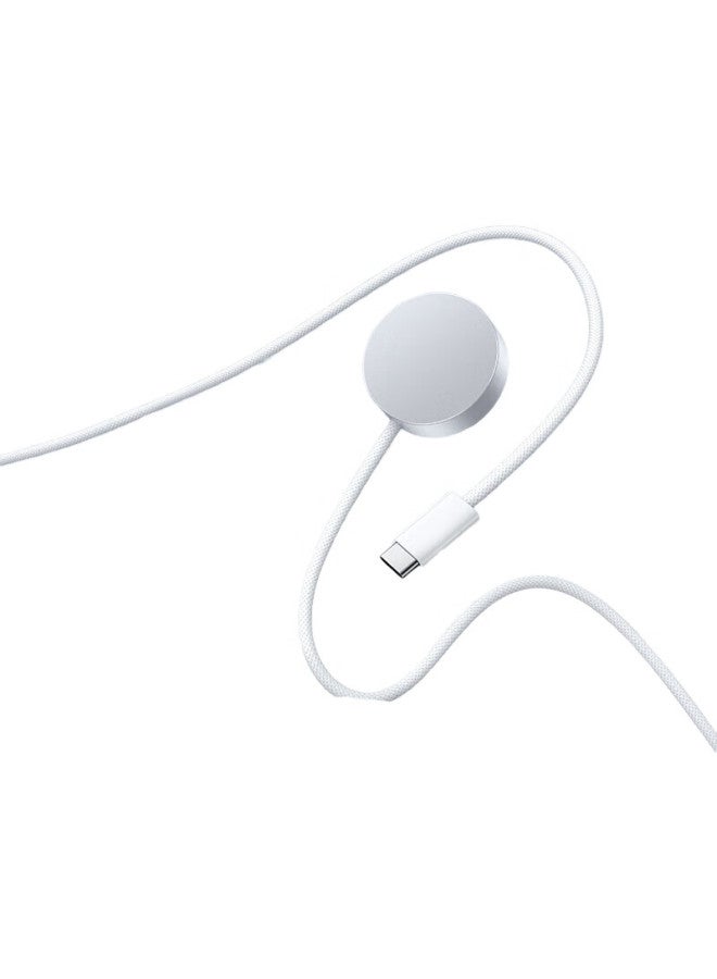 WP [Usa] Magnetic Fast Charging Cable For Apple Watch, Compatible With Apple Watch Ultra 2/S10/9/8/7, 5W Fast Charging [Braided Version], Type-C Port - Image 3