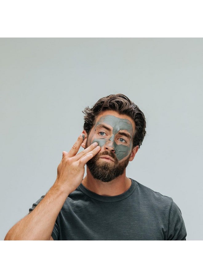 Caldera + Lab Caldera + Lab The Deep | Men's Organic Hydrating Clay Face Mask for Dry, Sensitive, & Normal Skin - Vegan, Natural & Antioxidant Packed Exfoliating Skincare Facial Treatment  - Image 5