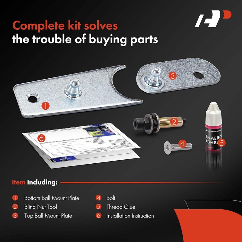 A-Premium مساعد باب خلفي A-Premium لشيفروليه سيلفرادو و GMC سييرا - Image 2