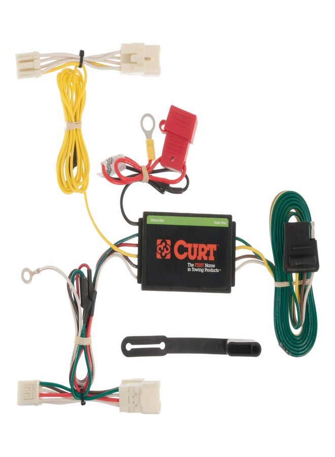 CURT 56156 Vehicle-Side Custom 4-Pin Trailer Wiring Harness, Fits Select Toyota Prius V - Image 1