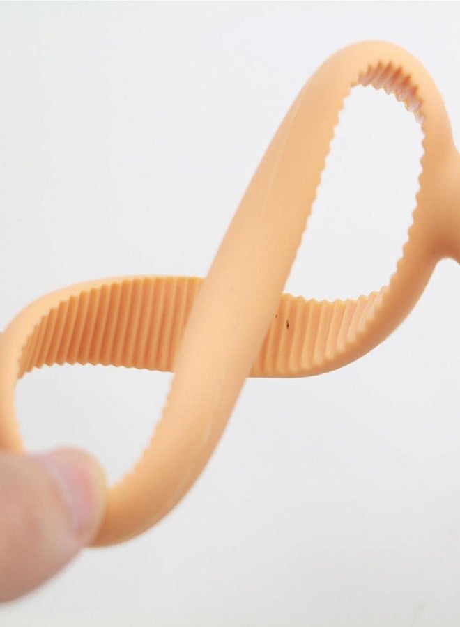 Ramkuwar Silicone Rubber Bottle Opener Gripper Multipurpose Non-Slip Cap & Can Lid Opener Kitchen Tool for Easy Bottle Opening (Orange) - Image 5