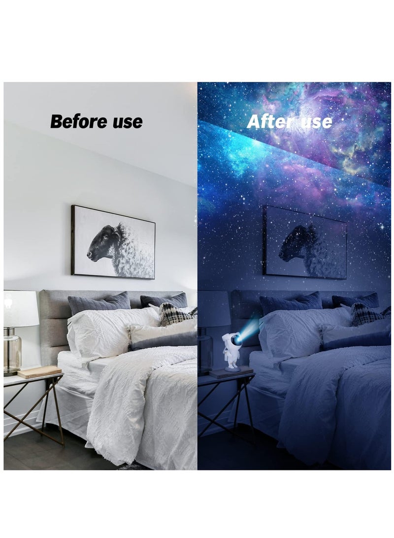 ELTRAZONE Star Projector Night Lights,Kids Room Decor Aesthetic,Tiktok Astronaut Nebula Galaxy Projector Night Light,Remote Control Timing and 360°Rotation Magnetic Head,Lights - Image 5