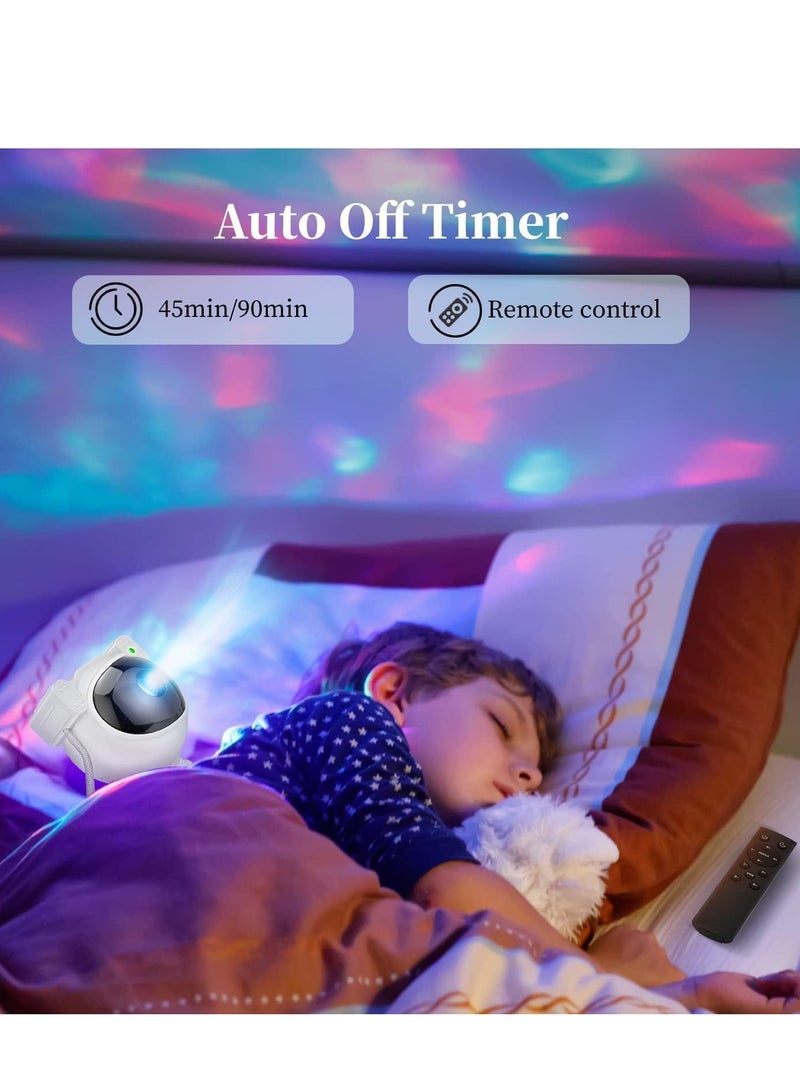 ELTRAZONE Star Projector Night Lights,Kids Room Decor Aesthetic,Tiktok Astronaut Nebula Galaxy Projector Night Light,Remote Control Timing and 360°Rotation Magnetic Head,Lights - Image 4