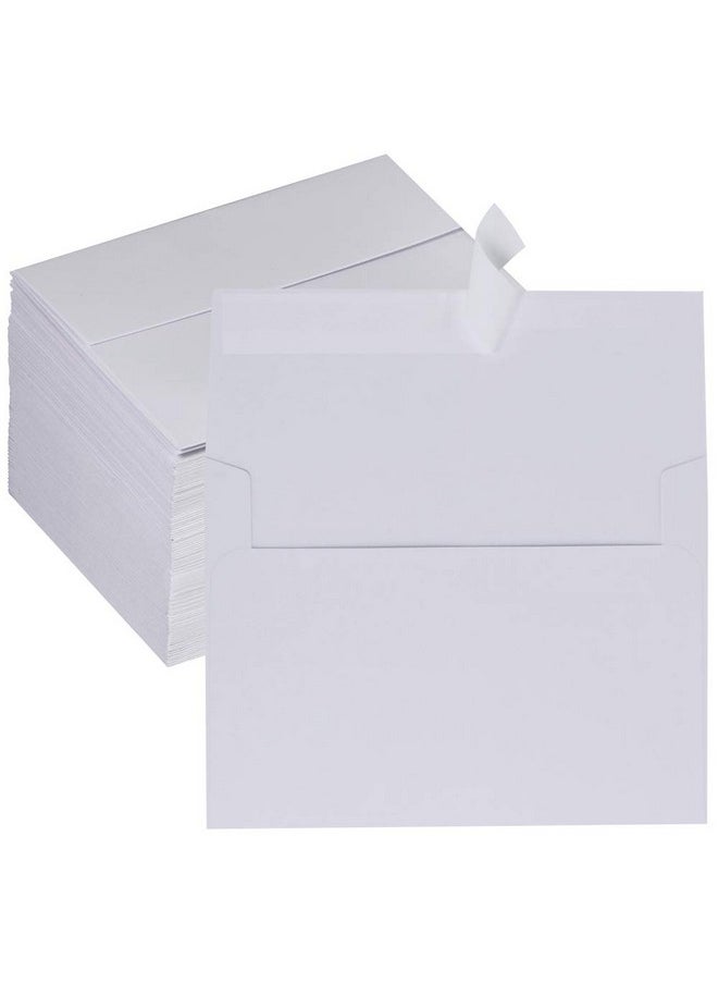 Supla - 150 Pcs Bulk A2 Invitation Envelopes In White Peel & Press Self Seal 4 3/8 X 5 3/4 Envelopes Rsvp Return Envelopes 95Lbs. Paper Stock For Wedding Party Invitations Announcement Greeting Cards - Image 1