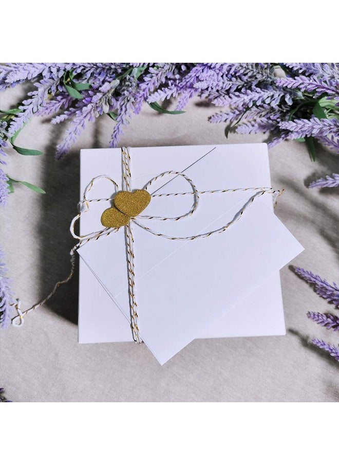Supla - 150 Pcs Bulk A2 Invitation Envelopes In White Peel & Press Self Seal 4 3/8 X 5 3/4 Envelopes Rsvp Return Envelopes 95Lbs. Paper Stock For Wedding Party Invitations Announcement Greeting Cards - Image 1