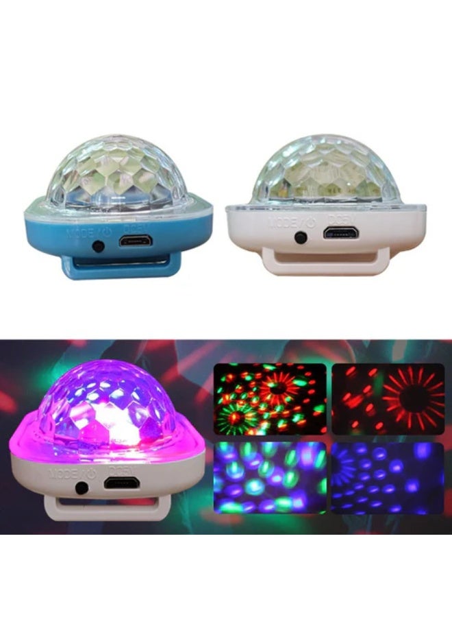 كروني مصباح إسقاط النجوم Crony Seven Smurf Lights على شكل سوار من نوع Starlight USB ضوء ليلي هدية إبداعية جو ضوء ليزر ملون - Image 2