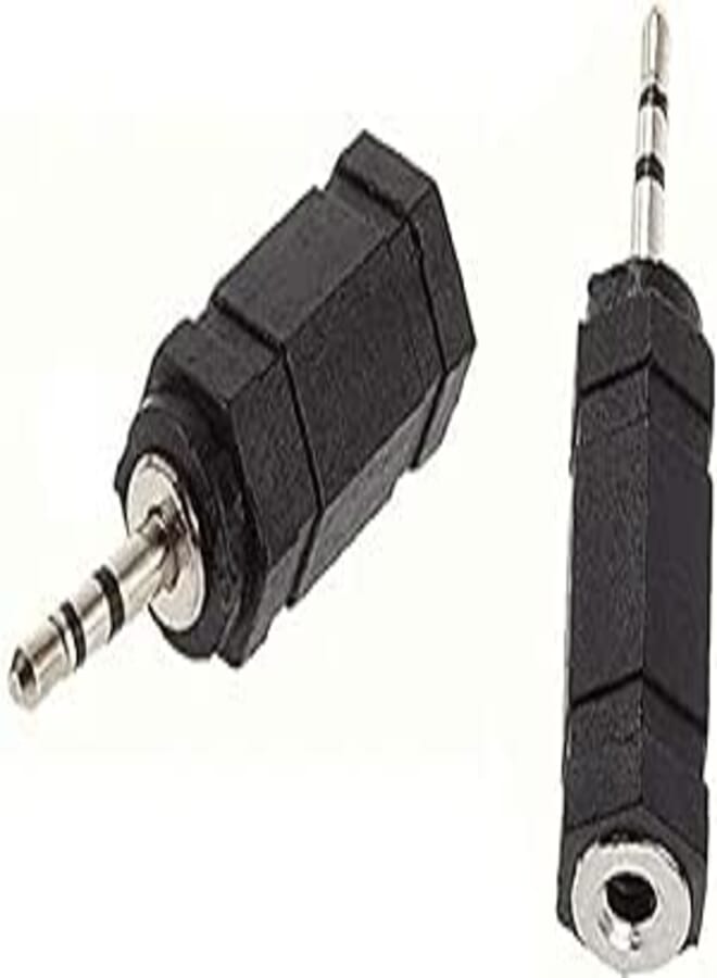 OR 2.5mm Mono Plug Male to 3.5mm Ab Female Jack Headphone Adapter