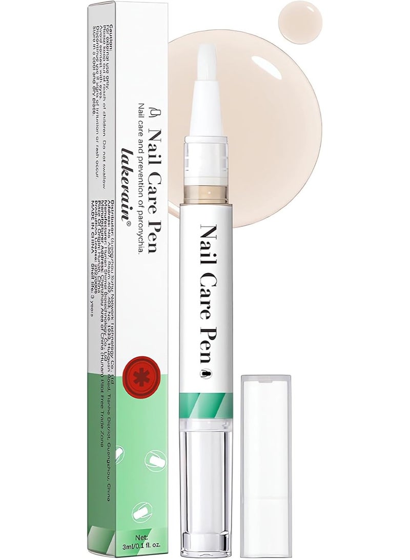ليكرين 2 PCS القلم زيت القشرة لنمو الأظافر والقوة - إصلاح الأظافر الجافة المتضررة والقشرة مع زيت الأرغان ، فيتامين E - تطبيق التواء الدقيق للأظافر الرقيقة والهشة - خالية من الكحول والنباتية - Image 1