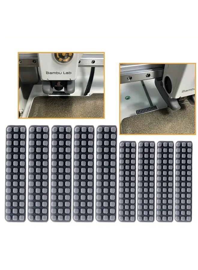 3 فرش تنظيف فوهة السيليكون (3 قطع) لطابعة Bambu Lab A1 Mini ثلاثية الأبعاد، ملحقات سهلة الغسل وقابلة لإعادة الاستخدام ومقاومة لدرجات الحرارة العالية، طقم تركيب للسرير الساخن، تصميم مضغوط مناسب للطابعات الهواة وصناع المشاريع اليدوية. - Image 3